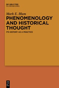 Cover Phenomenology and Historical Thought