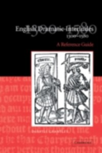 Cover English Dramatic Interludes, 1300-1580