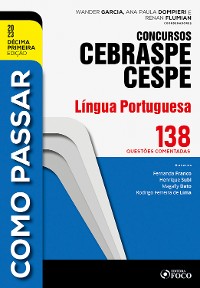 Cover Como passar concursos CEBRASPE -Língua Portuguesa