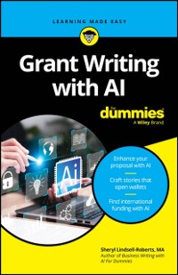 Cover Grant Writing with AI For Dummies