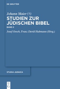 Cover Studien zur jüdischen Bibel