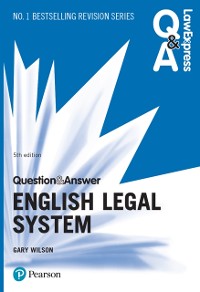 Cover Law Express Question and Answer: English Legal System