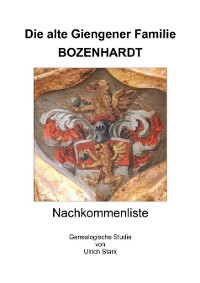 Cover Die alte Giengener Familie BOZENHARDT