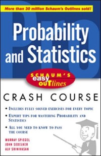 Cover Schaum's Easy Outline of Probability and Statistics