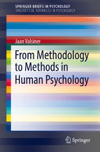 Cover From Methodology to Methods in Human Psychology
