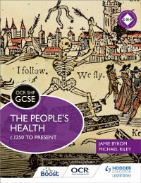 Cover OCR GCSE History SHP: The People's Health c.1250 to present