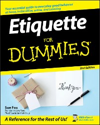 Cover Etiquette For Dummies