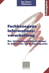 Cover Fachbezogene Informationsverarbeitung