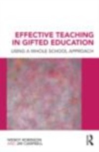 Cover Effective Teaching in Gifted Education