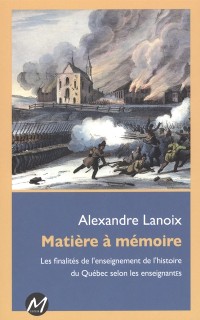 Cover Matière à mémoire