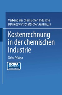 Cover Kostenrechnung in der Chemischen Industrie