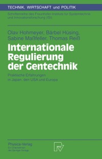 Cover Internationale Regulierung der Gentechnik