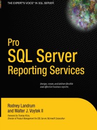 Cover Pro SQL Server Reporting Services