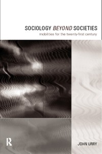 Cover Sociology Beyond Societies