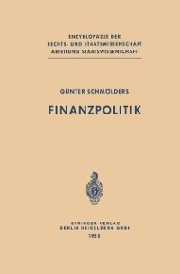 Cover Finanzpolitik
