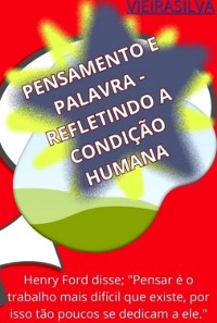 Cover Pensamento E Palavra - Refletindo A  Condição Humana