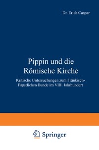 Cover Pippin und die Römische Kirche
