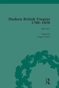 Cover Modern British Utopias, 1700-1850 Vol 5