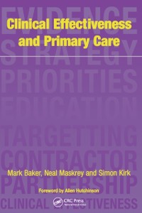 Cover Clinical Effectiveness in Primary Care
