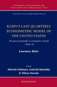 Cover KLEIN'S LAST QUARTERLY ECONOMETRIC MODEL OF THE US