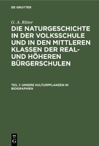 Cover Unsere Kulturpflanzen in Biographien