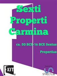 Cover Sexti Properti Carmina