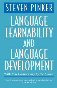 Cover Language Learnability and Language Development