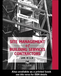 Cover Site Management of Building Services Contractors