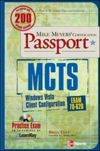 Cover MCTS Windows Vista Client Configuration Passport (Exam 70-620)