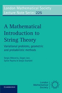 Cover Mathematical Introduction to String Theory