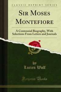 Cover Sir Moses Montefiore