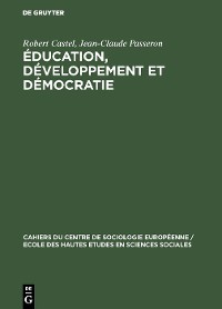Cover Éducation, développement et démocratie