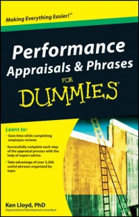 Cover Performance Appraisals and Phrases For Dummies