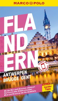 Cover MARCO POLO Reiseführer Flandern, Antwerpen, Brügge, Gent