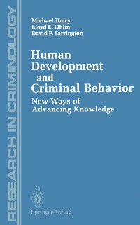 Cover Human Development and Criminal Behavior