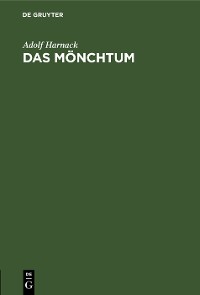 Cover Das Mönchtum