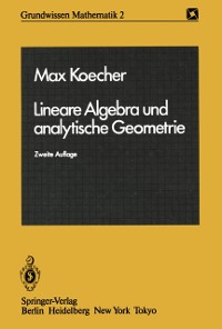 Cover Lineare Algebra und analytische Geometrie