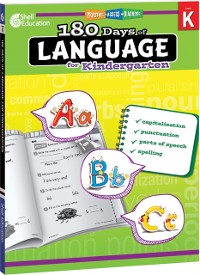 Cover 180 Days of Language for Kindergarten