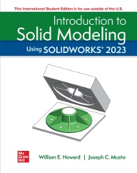 Cover Introduction To Solid Modeling Using Solidworks 2023 ISE