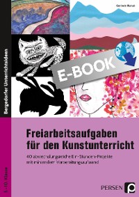 Cover Freiarbeitsaufgaben für den Kunstunterricht