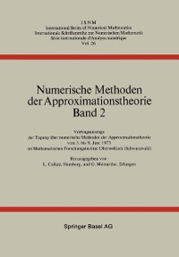 Cover Numerische Methoden der Approximationstheorie