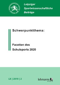 Cover Leipziger Sportwissenschaftliche Beiträge