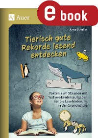 Cover Tierisch gute Rekorde lesend entdecken