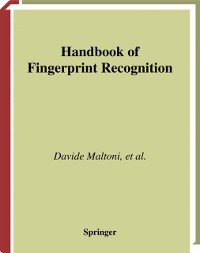 Cover Handbook of Fingerprint Recognition