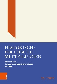 Cover Historisch-politische Mitteilungen