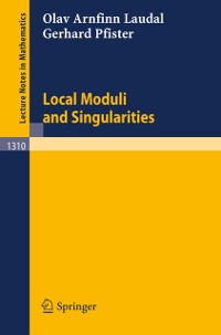 Cover Local Moduli and Singularities