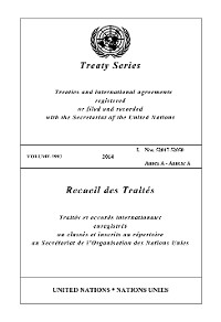 Cover Treaty Series 2997/Recueil des Traités 2997