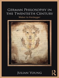 Cover German Philosophy in the Twentieth Century