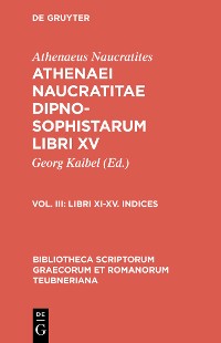 Cover Libri XI-XV. Indices