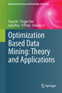 Cover Optimization Based Data Mining: Theory and Applications